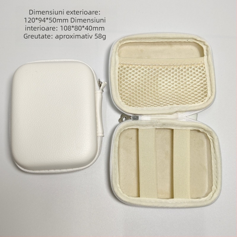Geantă de stocare pentru cameră, husă dură EVA, rezistentă la praf și apă, capacitate de 1 kg, model 01, construcție din EVA compozit + țesătură