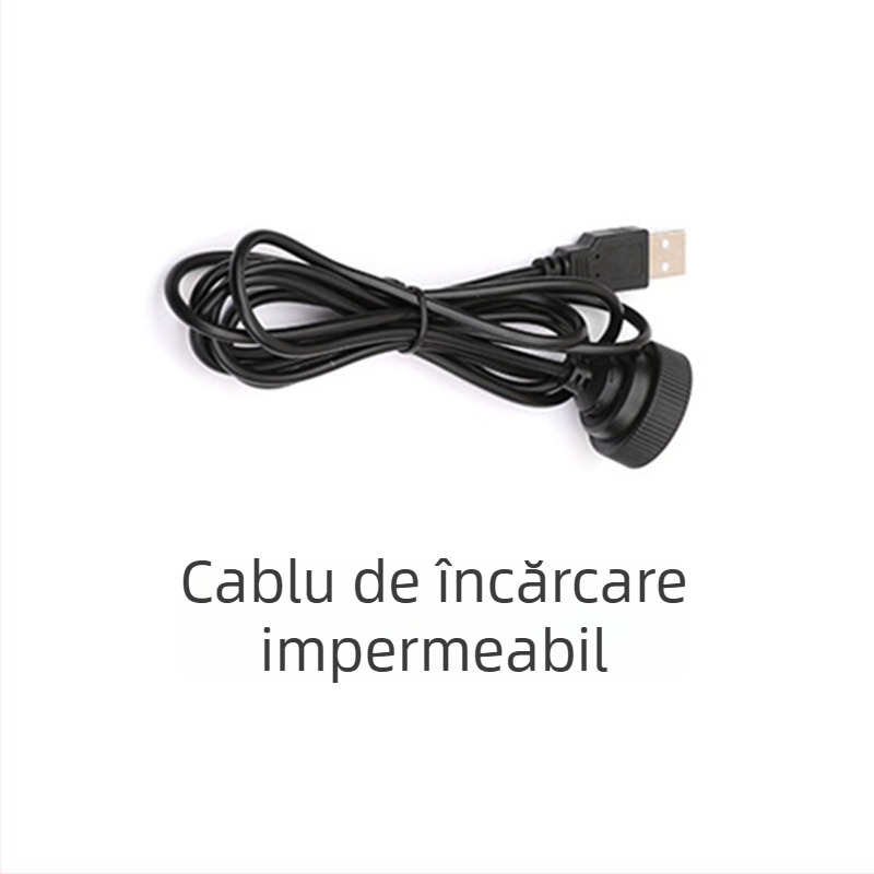 Cameră pentru cască cu design de lanternă: videoclipuri 4K, senzor 8MP, IP66 rezistent la apă, baterie 1600mAh, WiFi