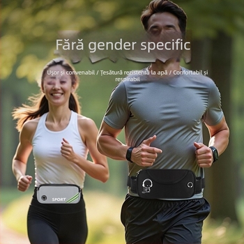 Borsetă de talie sport pentru alergare și ciclism - Unisex, Impermeabilă, Ultra-ușoară, Anti-furt, Poliester