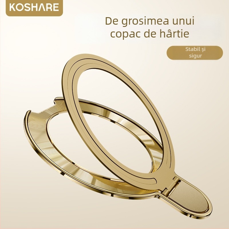 Suport pentru telefon pliabil • construcție metalică • personalizabil • scop general