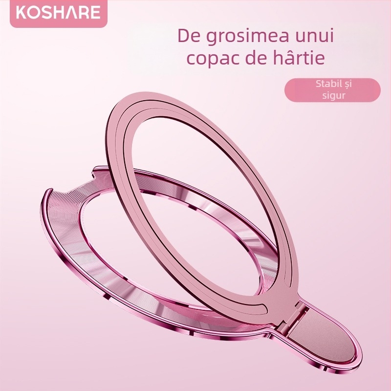Suport pentru telefon pliabil • construcție metalică • personalizabil • scop general