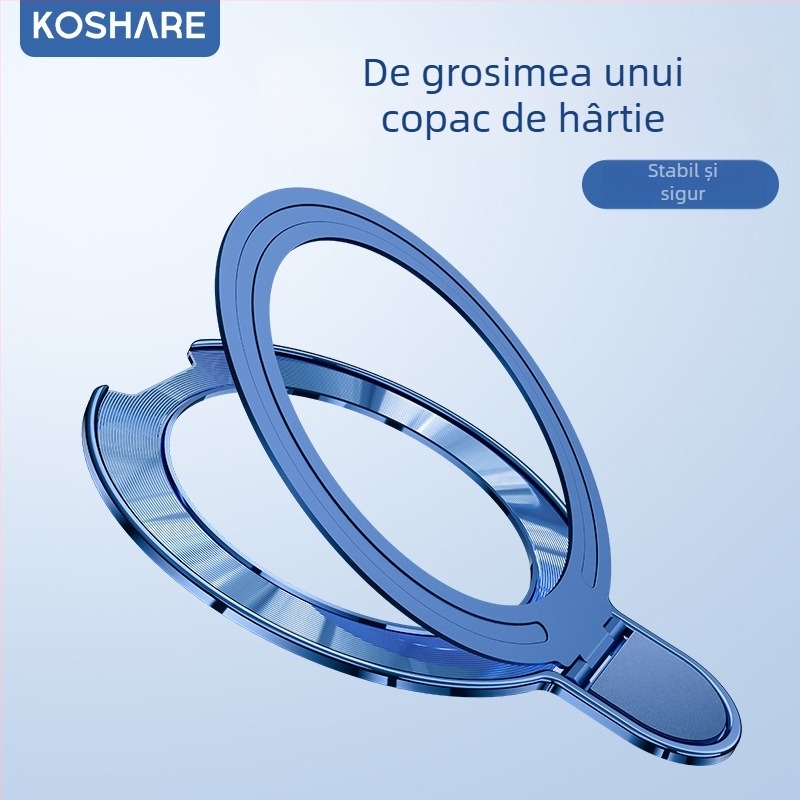 Suport pentru telefon pliabil • construcție metalică • personalizabil • scop general