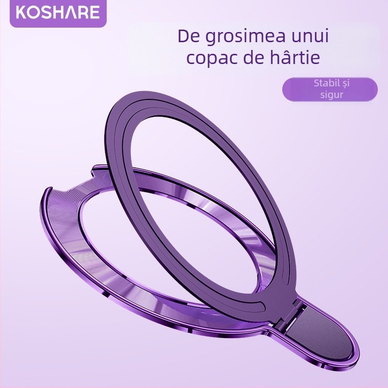 Suport pentru telefon pliabil • construcție metalică • personalizabil • scop general