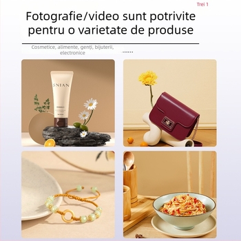 Cutie de lumină LED pentru studio, pliabilă, pentru fotografie, construcție din țesătură Oxford, LATZZ, greutate 5,4 kg