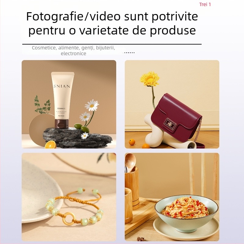 Cutie de lumină LED pentru studio, pliabilă, pentru fotografie, construcție din țesătură Oxford, LATZZ, greutate 5,4 kg