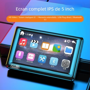 MP5 Player video cu ecran tactil de 5,0 inch, 1280x720, cititor PDF, Bluetooth și Wi-Fi