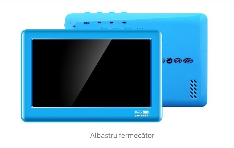 MP5 Player video cu ecran tactil de 5,0 inch, 1280x720, cititor PDF, Bluetooth și Wi-Fi
