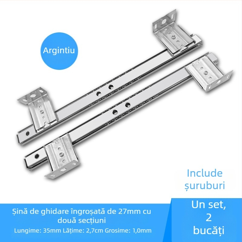 Jia Yu 2710A Tavă pentru tastatură, material: placă rece, finisaj: galvanizat și negru placat, stil modern minimalist, personalizare disponibilă