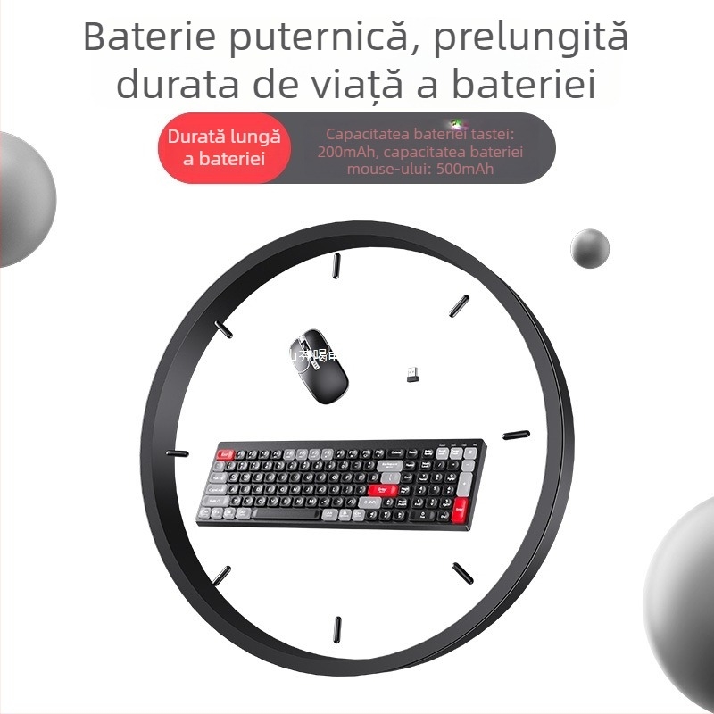 KM880 Tastatură și mouse fără fir USB
