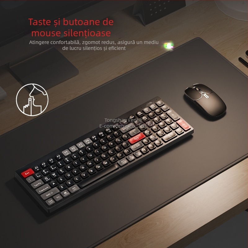 KM880 Tastatură și mouse fără fir USB