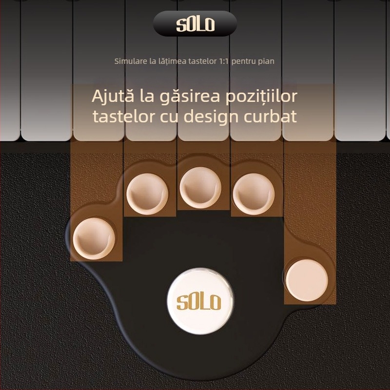 SOLO SP-140 Antrenor de forță a degetelor pentru pian, material ABS