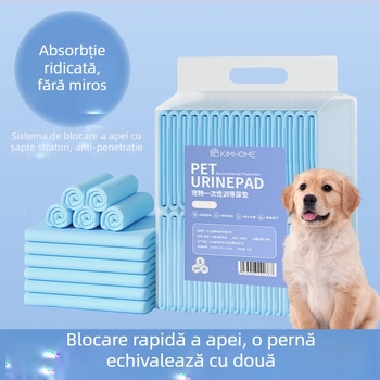 KIMHOME Tampoane pentru animale de companie – absorbante de unică folosință pentru câini și pisici, țesătură nețesută, pachet de 100 bucăți, etichetă privată disponibilă
