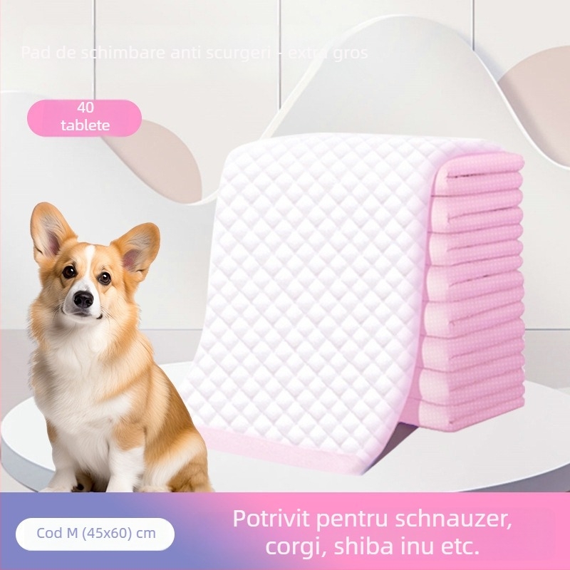 KIMHOME Tampoane pentru animale de companie – absorbante de unică folosință pentru câini și pisici, țesătură nețesută, pachet de 100 bucăți, etichetă privată disponibilă