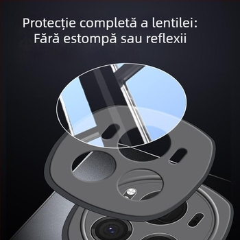 Husă pentru telefon HONOR Magic6 cu protecție a obiectivului, husă acrilică mată (Material: acrilic; Finisaj: mat; Personalizare: Suportată; Funcție: Anti-cădere; Modele compatibile: HONOR)