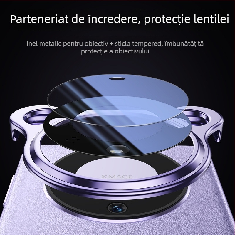 Husa Huawei Mate70 Frameless din aliaj de aluminiu, cu protecție a obiectivului – Rezistentă la căderi, disipare a căldurii, rezistență la uzură, antiamprentă