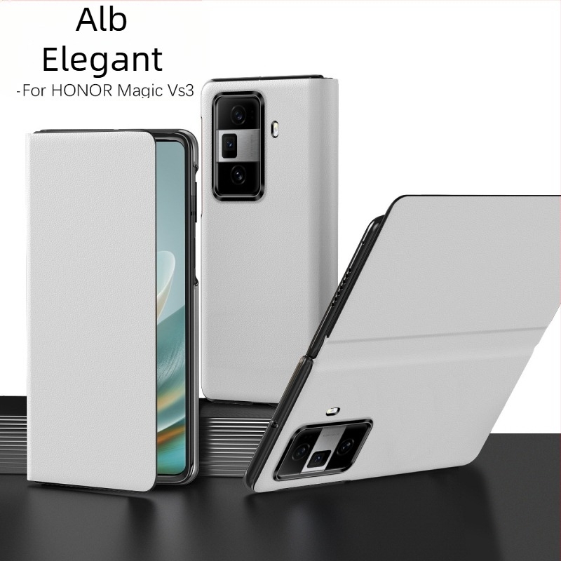 Carcasă Honor Magic V3 cu suport pentru ecran pliabil – protecție completă, rezistență la șocuri, anti-uzură, material PC + piele imitatie, prelucrare mecanică
