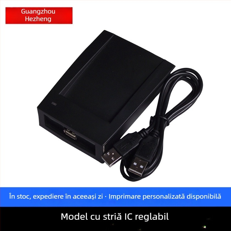 Cititor IC de carduri - citire fără contact 13,56 MHz, 5V, 8K memorie, timp de citire 106 ms, compatibil cu M1/S50/S70