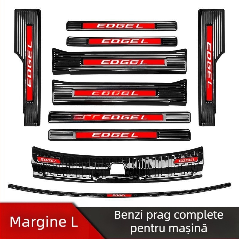 Ford Edge bandă prag, pedala de întâmpinare, protecție portbagaj, bandă anti-zgârieturi pentru bara spate, pedală modificată
