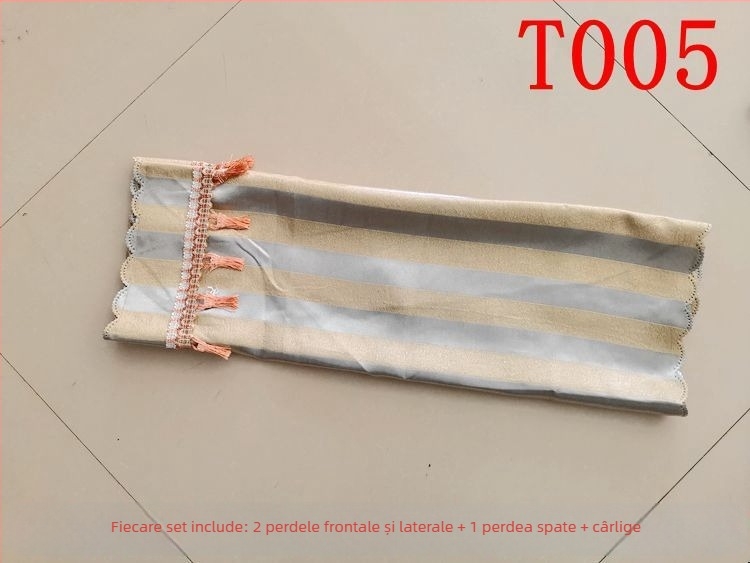 Wan Che Li perdea pentru cabină camion, țesătură de umbrire opacă, tip suspensie, compatibil cu camioane mari, personalizare disponibilă