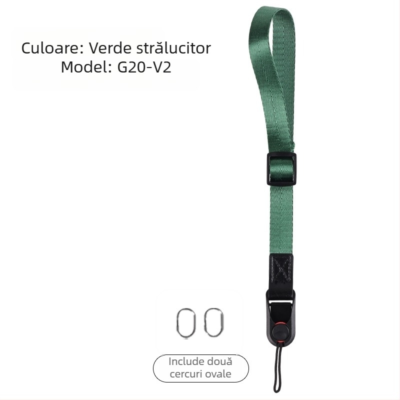 Gisergar G-20 Curea pentru încheietura mâinii cu eliberare rapidă pentru camere SLR și mirrorless, instalare rapidă