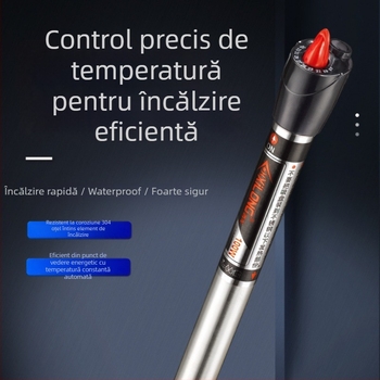 Sârmă de încălzire pentru acvariu – mini, ultra-scurt, pentru pești și țestoase, control automat al temperaturii, rezistent la explozie, marcă Unique, putere: altă, material: altul
