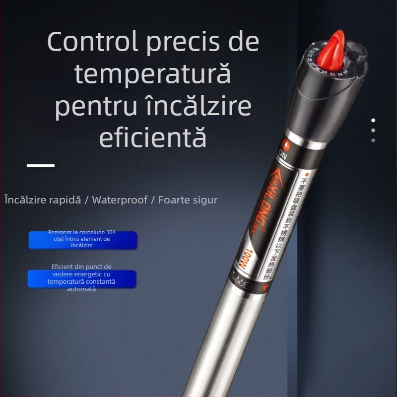 Sârmă de încălzire pentru acvariu – mini, ultra-scurt, pentru pești și țestoase, control automat al temperaturii, rezistent la explozie, marcă Unique, putere: altă, material: altul