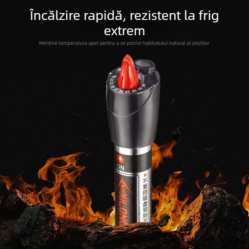Sârmă de încălzire pentru acvariu – mini, ultra-scurt, pentru pești și țestoase, control automat al temperaturii, rezistent la explozie, marcă Unique, putere: altă, material: altul