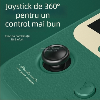 Consolă portabilă de jocuri cu baterie externă, joystick arcade dublu, 2 jucători, model Q19, TYPE-C, fără fir, compatibil PC