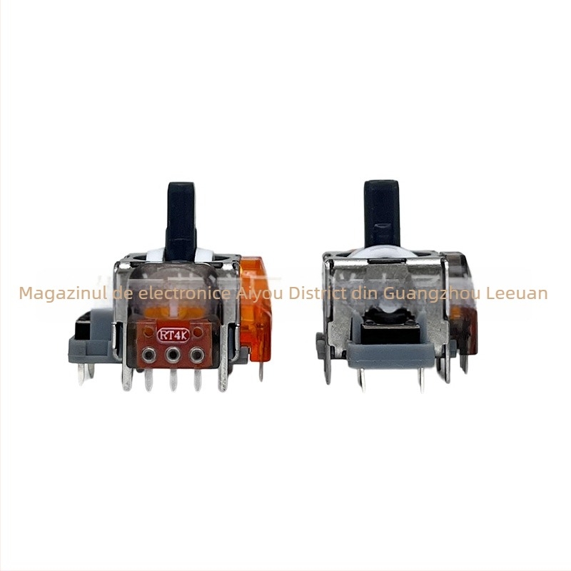 Joystick analog TMR pentru PS4/PS5/Xbox/NS – mișcare 3D, film de carbon, rezistență magnetică