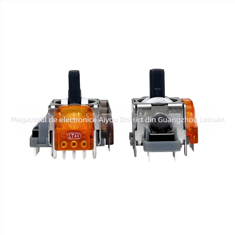 Joystick analog TMR pentru PS4/PS5/Xbox/NS – mișcare 3D, film de carbon, rezistență magnetică