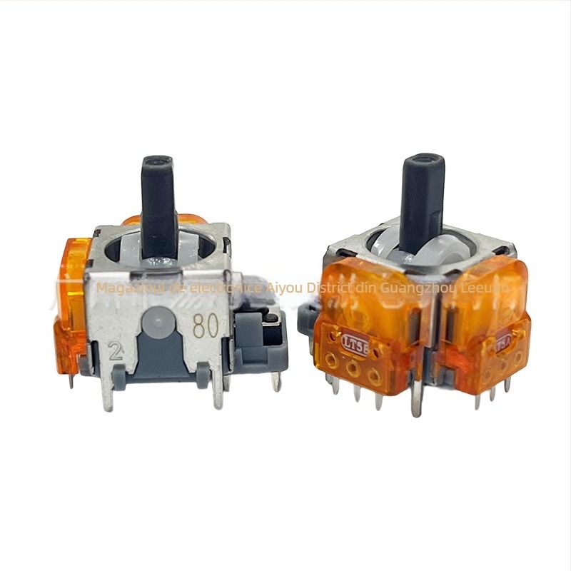 Joystick analog TMR pentru PS4/PS5/Xbox/NS – mișcare 3D, film de carbon, rezistență magnetică