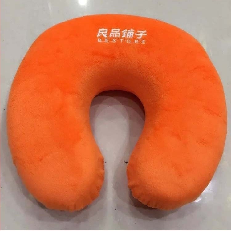 Pernă de călătorie în formă de U pentru adulți, cu spumă cu memorie