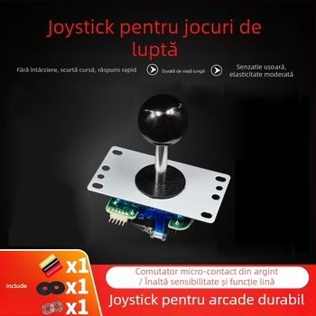 Baolong BL joystick arcadă pentru jocuri de luptă pentru doi jucători, conectare directă, fără vibrații, procesare OEM