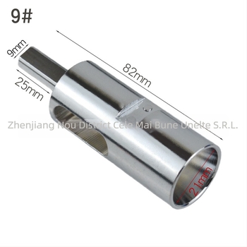 Nodător de sârmă din oțel, cu mâner triunghiular, No.9 și No.11, greutate 146 g, acoperire electroplatină