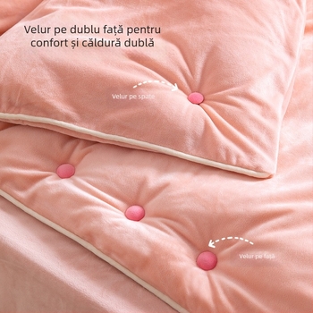 Fixator de pilotă cu căptușeală din fleece – prietenos cu pielea, anti-alunecare, design invizibil, personalizabil – Many houses