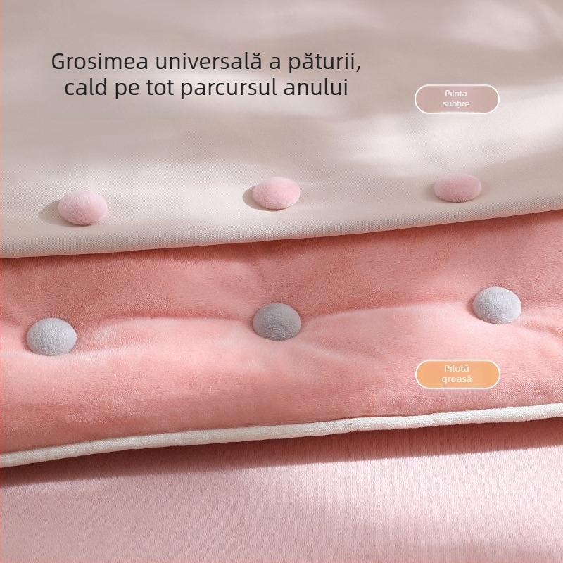 Fixator de pilotă cu căptușeală din fleece – prietenos cu pielea, anti-alunecare, design invizibil, personalizabil – Many houses