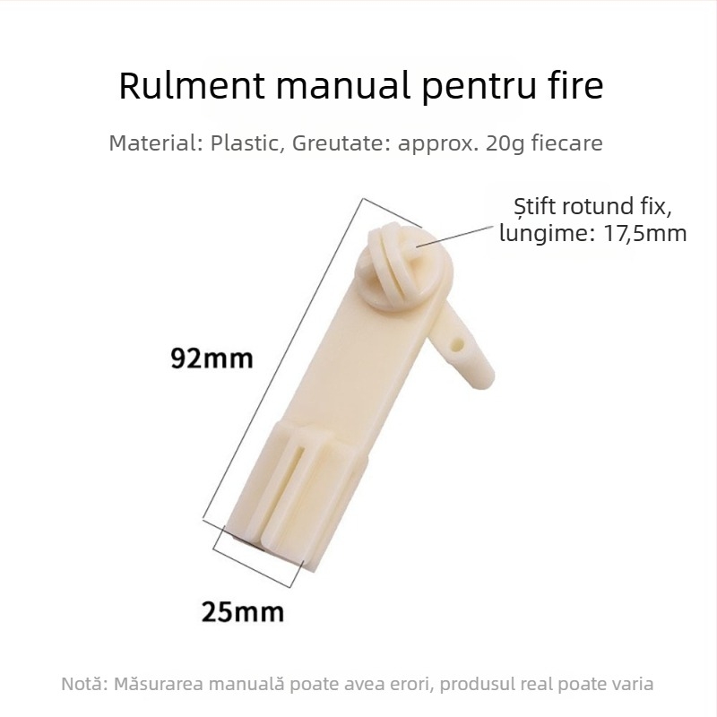 Set înfășurător pentru bobine, acționat manual, cu placă de înfășurare și cutie de depozitare pentru fire de broderie cross-stitch