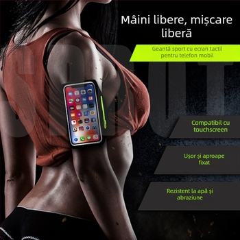 Geantă de braț pentru sport în aer liber – LBZ nailon, ultra-ușoară, anti-furt