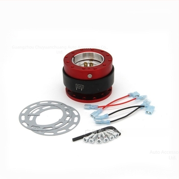 Adaptor universal pentru volan cu eliberare rapidă a bazei — Brand 011, Model: Steering wheel base connection quick release, Personalizare disponibilă