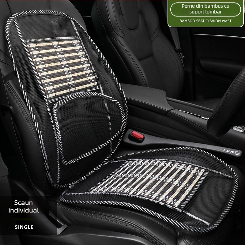 Perne pentru scaun auto cu masaj, țesătură din plasă metalică respirabilă, fără umplutură, design simplu, potrivite pentru toate sezoanele, pentru mașini generale