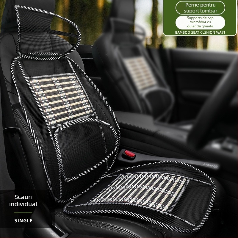 Perne pentru scaun auto cu masaj, țesătură din plasă metalică respirabilă, fără umplutură, design simplu, potrivite pentru toate sezoanele, pentru mașini generale