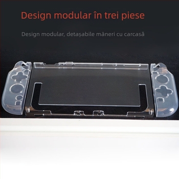 Husă de protecție pentru Nintendo Switch 2, PC+TPU, transparentă, 35 g, originea Shenzhen, ambalaj: cutie colorată