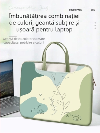 Geantă PU pentru laptop - Unisex, Model animal, Căptușeală poliester, Brand New Access (Material: PU; Model: Animal; Căptușeală: Poliester; Gen: Unisex)