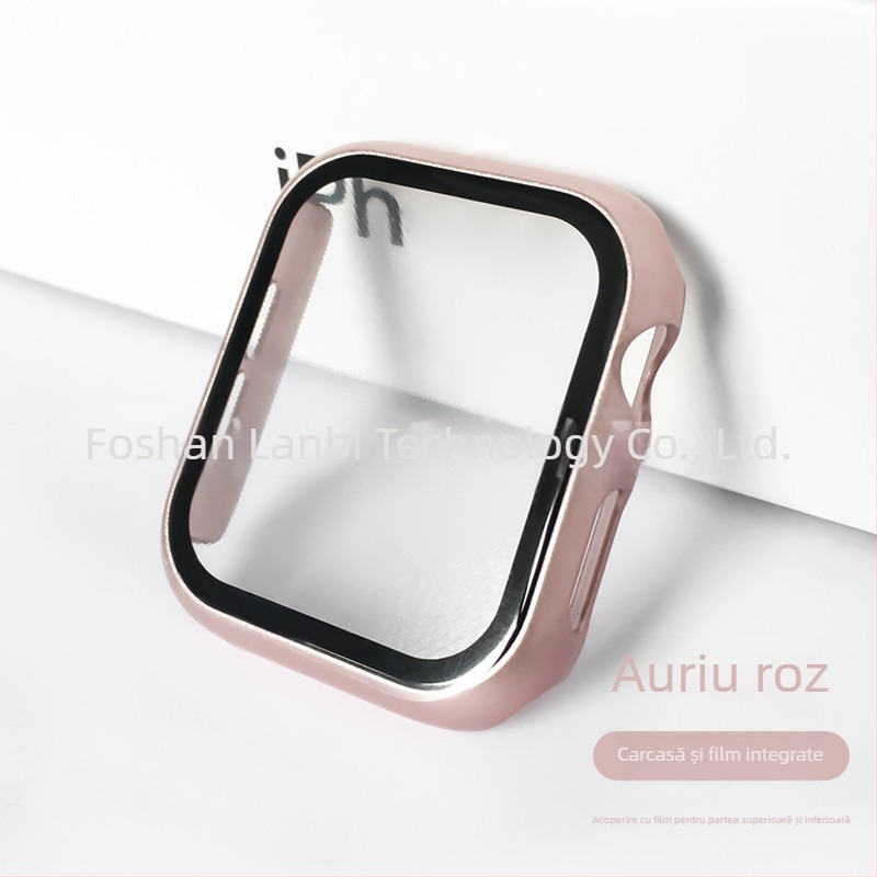 Protectie Apple Watch de la Blue Bi, All-in-One Anti-Drop, Carcasă PC cu folie temperată, Compatibilă cu generațiile 2–7