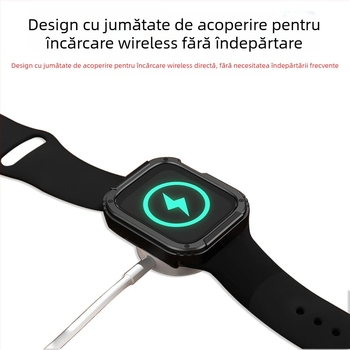 Carcasă Optimus Prime pentru Apple Watch - Carcasă cu PC+TPU+Sticlă, protecție a ecranului încorporată; rezistentă la șocuri, protecție la toate colțurile; Compatibilă cu toate modelele Apple Watch