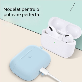 Carcasă din silicon Tazo pentru AirPods 4-a generație și AirPods Pro 2-a generație