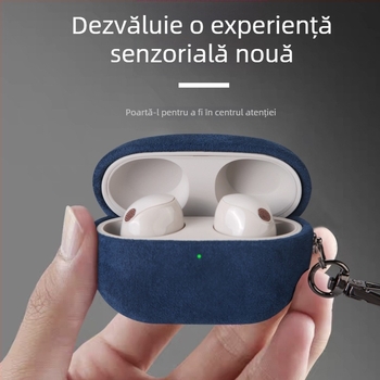 Husă pentru căști din velur de catifea pentru WF-1000XM5 — Totul inclus, Fabricat manual, Material PC, Personalizare disponibilă, Model 21266302016