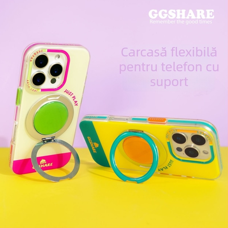 Carcasă Hermit Crab cu potrivire cromatică și suport rotativ de 360° pentru iPhone 17 și iPhone 16 Pro Max