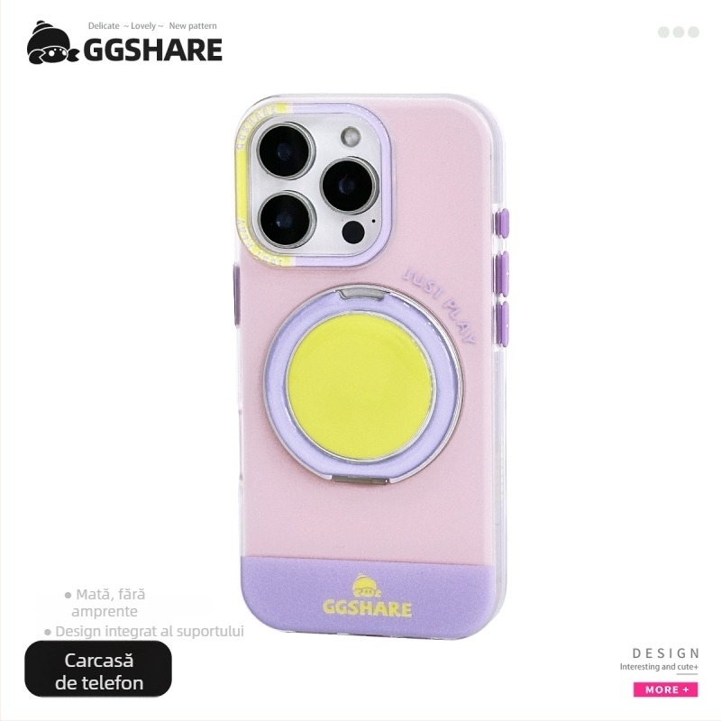 Carcasă Hermit Crab cu potrivire cromatică și suport rotativ de 360° pentru iPhone 17 și iPhone 16 Pro Max