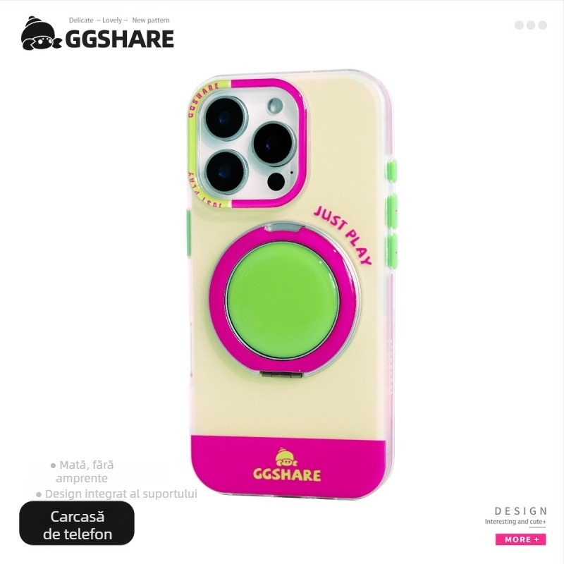 Carcasă Hermit Crab cu potrivire cromatică și suport rotativ de 360° pentru iPhone 17 și iPhone 16 Pro Max